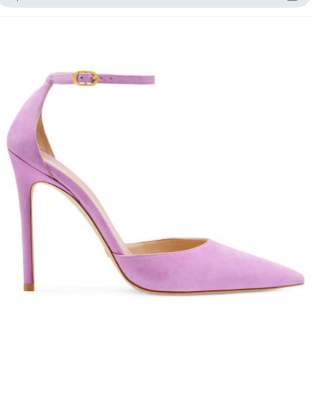 Stuart Weitzman 100 Strap Pump in Amatista
